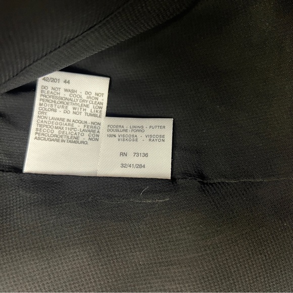 MaxMara Palm Leaf Jacquard Weave Print Structured Skirt Suit Set - Picture 8 of 15